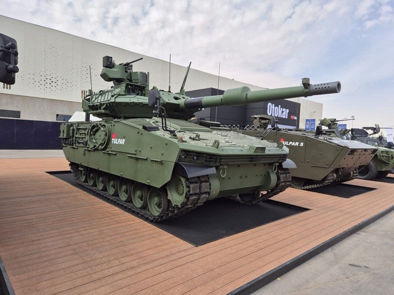 Mẫu xe tăng hạng nhẹ Tulpar dự kiến được Kazakhstan triển khai sản xuất trong năm tới.