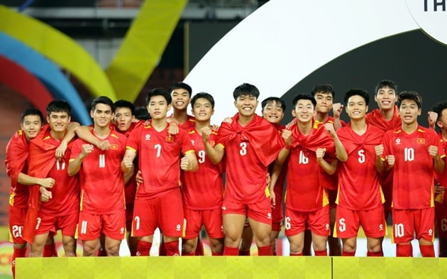 Thành công tại SEA Games 33 giúp các cầu thủ trẻ Việt Nam tự tin hơn trước thềm giải U23 châu Á. Ảnh: VFF