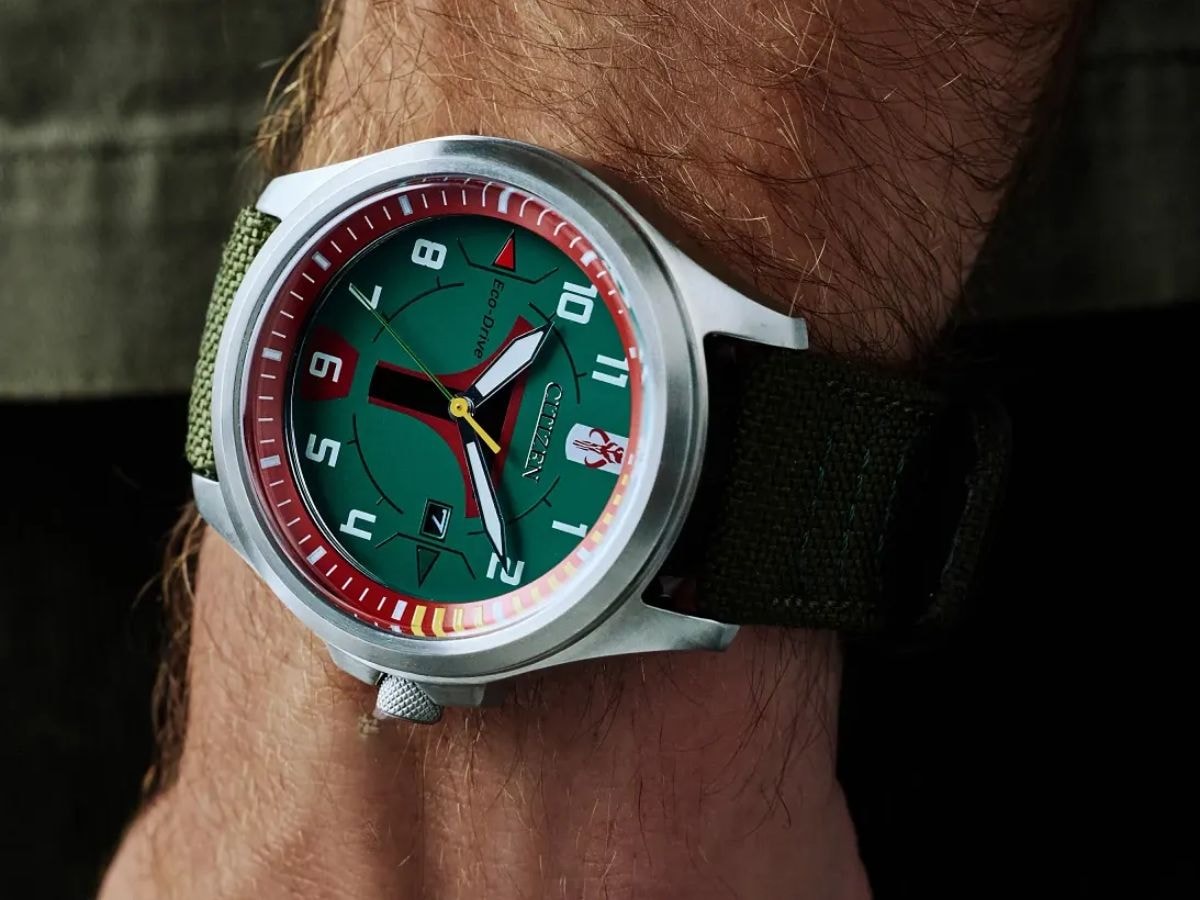 Mẫu đồng hồ Citizen phiên bản Boba Fett mới ra mắt tại thị trường Mỹ