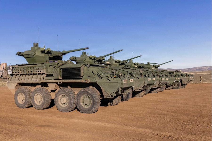 Quân đội Mỹ thử nghiệm xe thiết giáp Stryker với pháo 30mm
