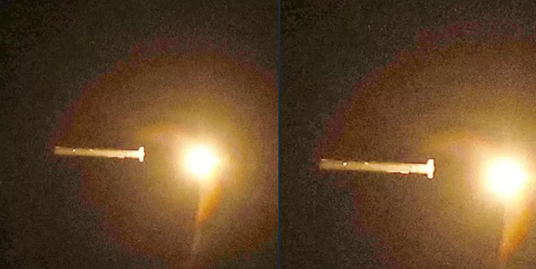 Cảnh phóng tên lửa HF-2E của Đài Loan