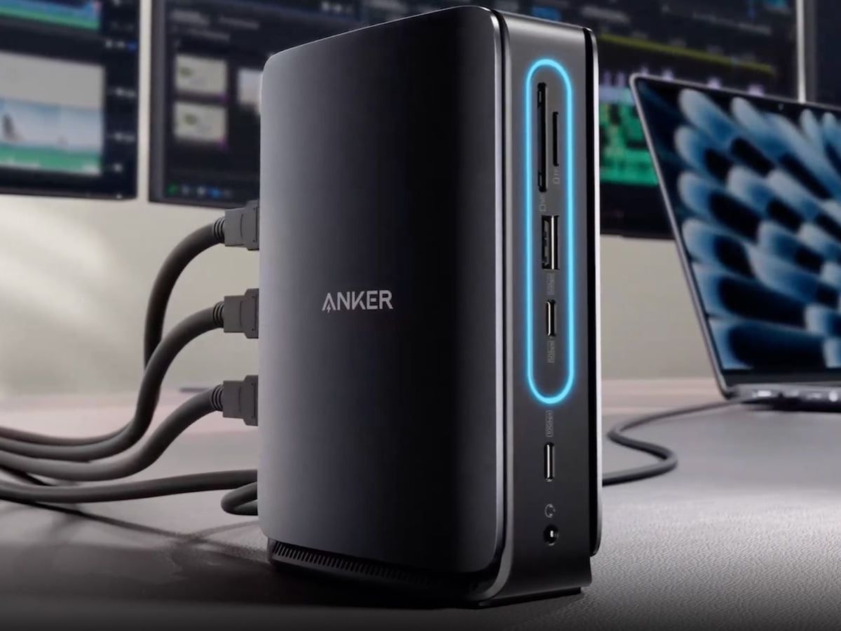 Trạm kết nối Anker Nano Docking Station mới với thiết kế tích hợp hub rời tiện lợi.