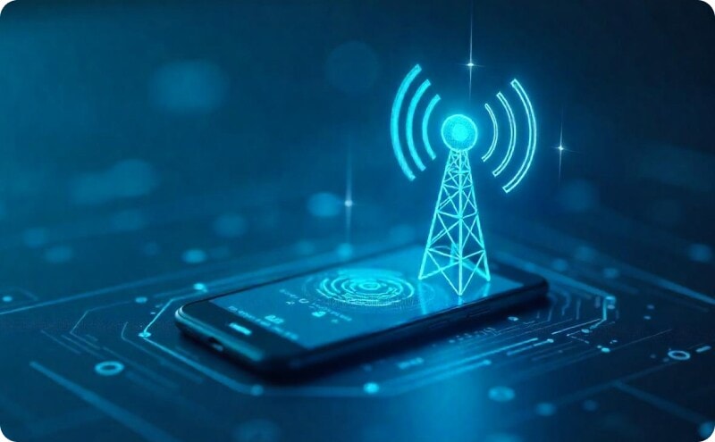 Sử dụng điểm phát sóng dữ liệu di động, ít gặp rủi ro cục bộ hơn. Ảnh: Internet.