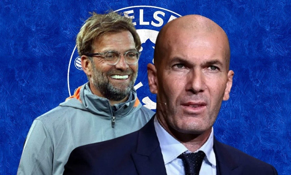 Chelsea không có ý định với Jurgen Klopp hay Zinedine Zidane.