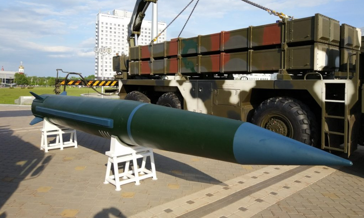 Mô hình tên lửa đạn đạo tại triển lãm MILEX