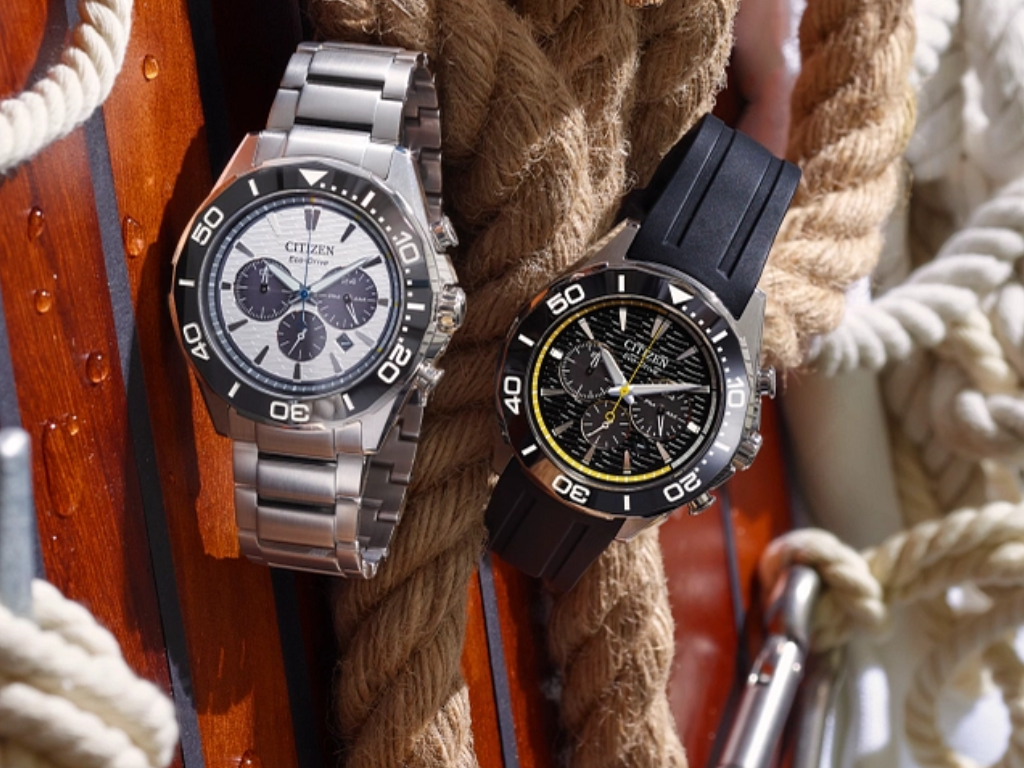 Bộ đôi đồng hồ Citizen Eco-Drive CA4730-59A và CA4730-08E