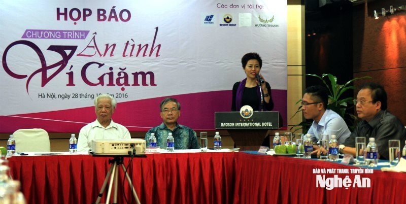 CHƯƠNG TRÌNH ÂN TÌNH VÍ, GIẶM NĂM 2016