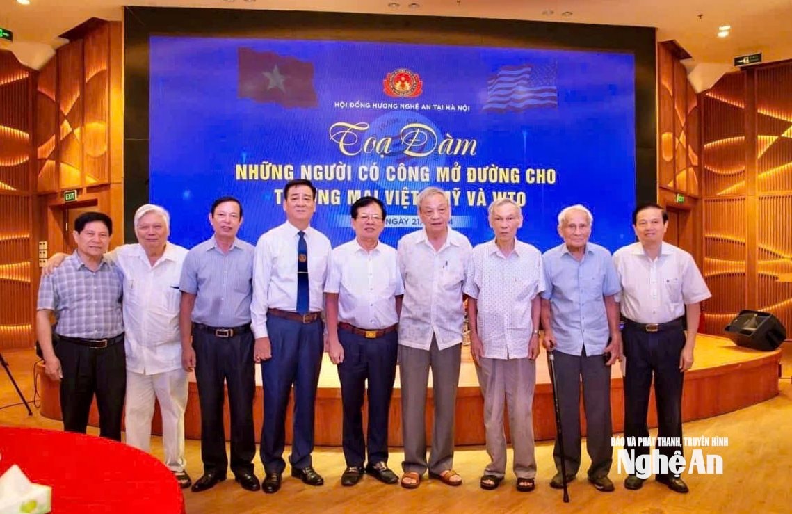 CHƯƠNG TRÌNH TỌA ĐÀM NHỮNG NGƯỜI MỞ ĐƯỜNG CHO VIỆT NAM VỚI MỸ VÀ WTO