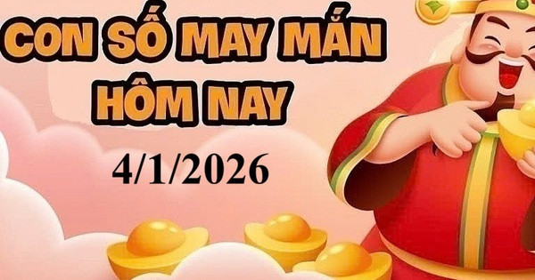 Con số may mắn hôm nay ngày 4/1 của 12 con giáp