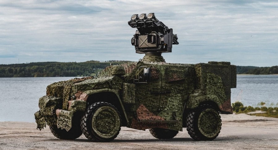 Hệ thống RBS 70 NG lắp đặt trên xe thiết giáp JLTV