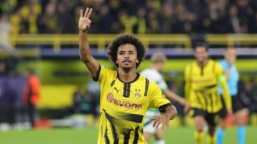 Tiền đạo Karim Adeyemi của Dortmund