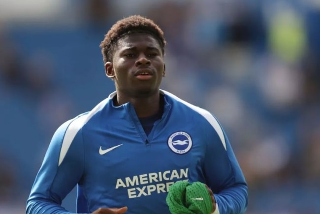 Tiền vệ trẻ Carlos Baleba của Brighton là mục tiêu chuyển nhượng hàng đầu của MU dưới thời HLV Ruben Amorim.