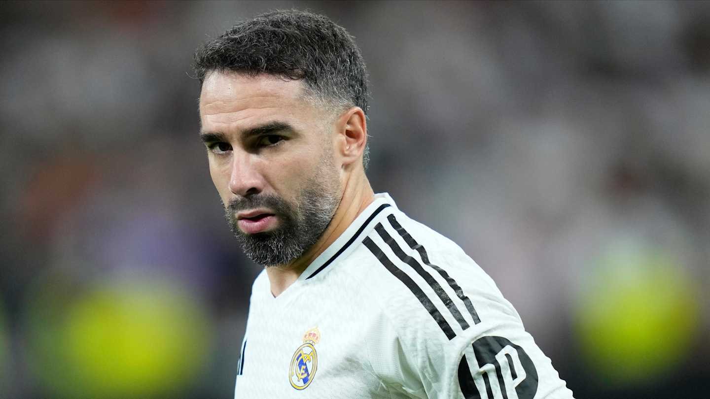 Hậu vệ Dani Carvajal trong màu áo Real Madrid