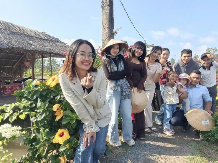 Khu du lịch cộng đồng Cồn Chim, tỉnh Vĩnh Long.