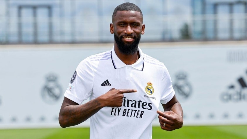Antonio Rudiger và Cristiano Ronaldo tại Al Nassr