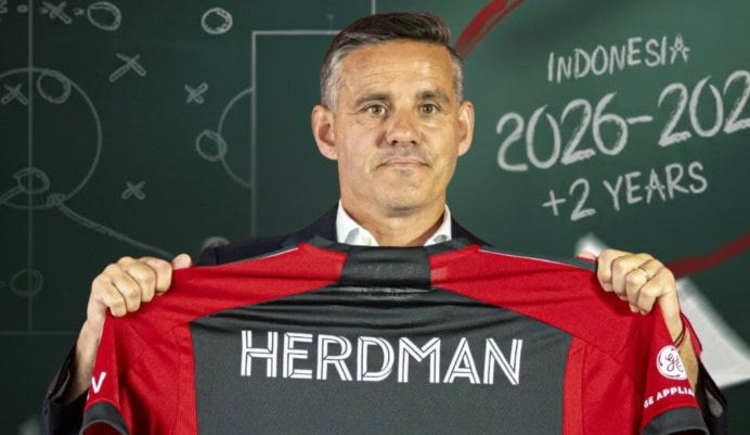 John Herdman là vị thuyền trưởng tiếp theo của Indonesia.