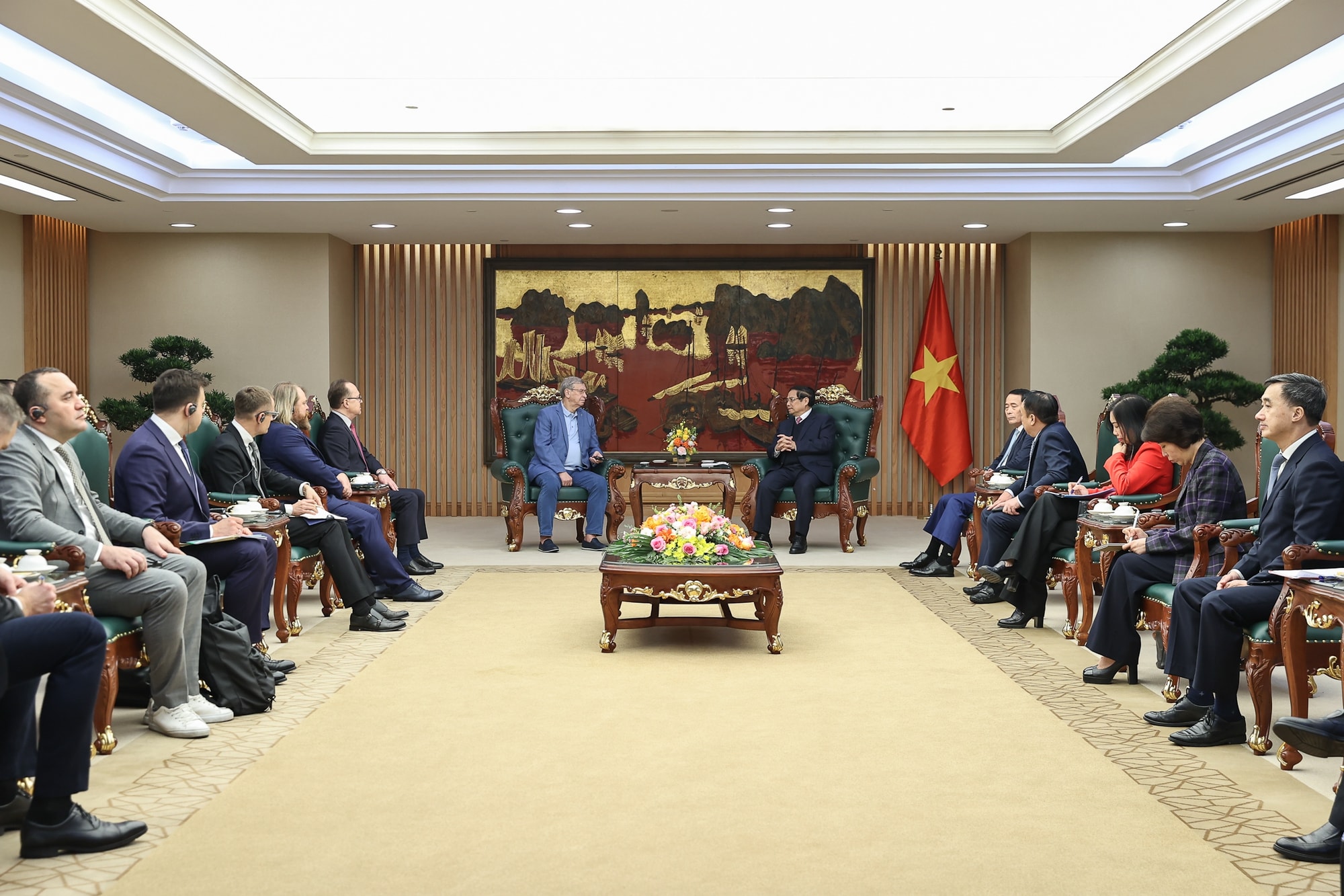 Thủ tướng Phạm Minh Chính tiếp Chủ tịch tập đoàn kinh tế tư nhân lớn nhất của Nga- Ảnh 3.