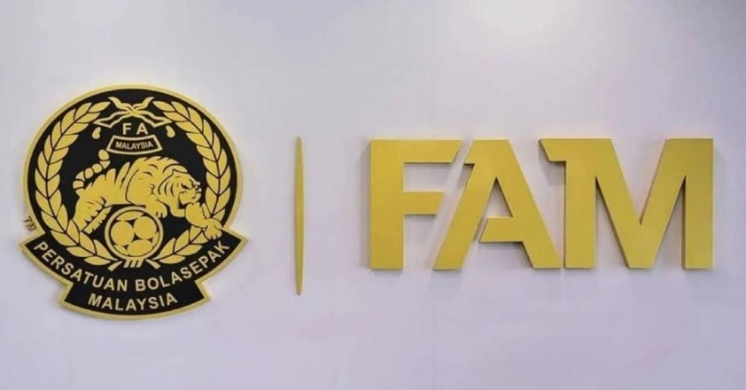 Logo Liên đoàn bóng đá Malaysia trong bối cảnh bóng đá nước này gặp khó khăn