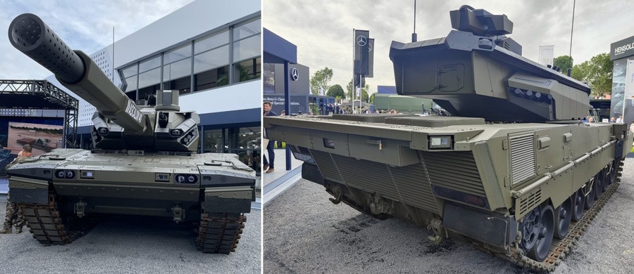 Nguyên mẫu EMBT ADT 140 tại Triển lãm Eurosatory 2024