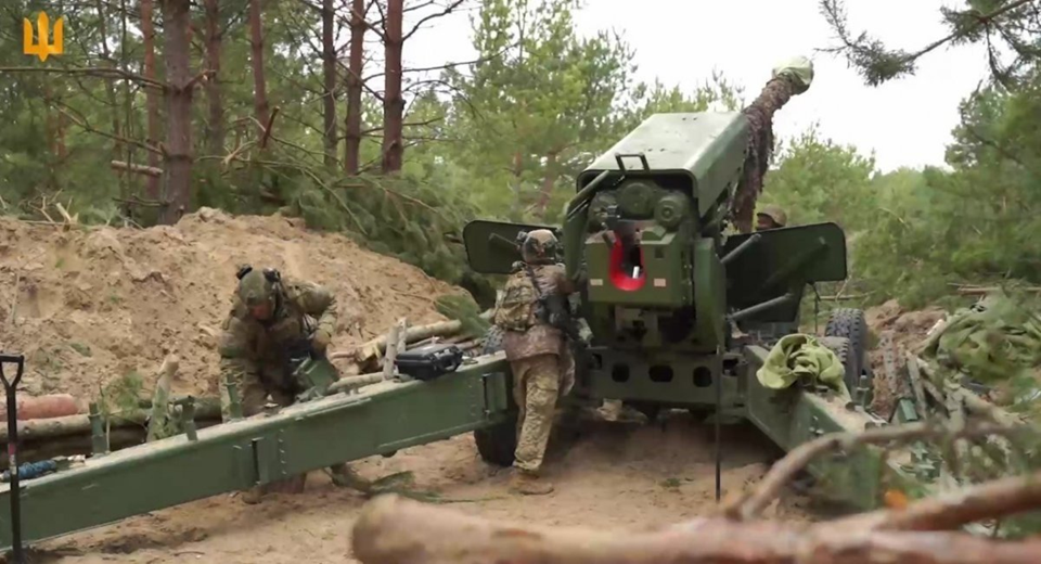 Pháo kéo 155mm Bohdana-BG của Ukraine