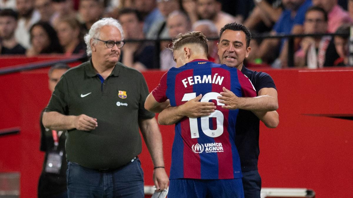 Fermin Lopez mục tiêu hàng đầu của Xavi