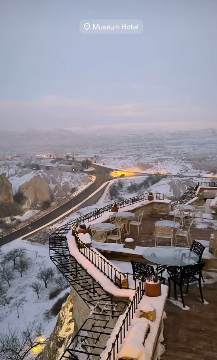 Khung cảnh thiên nhiên ấn tượng tại Cappadocia