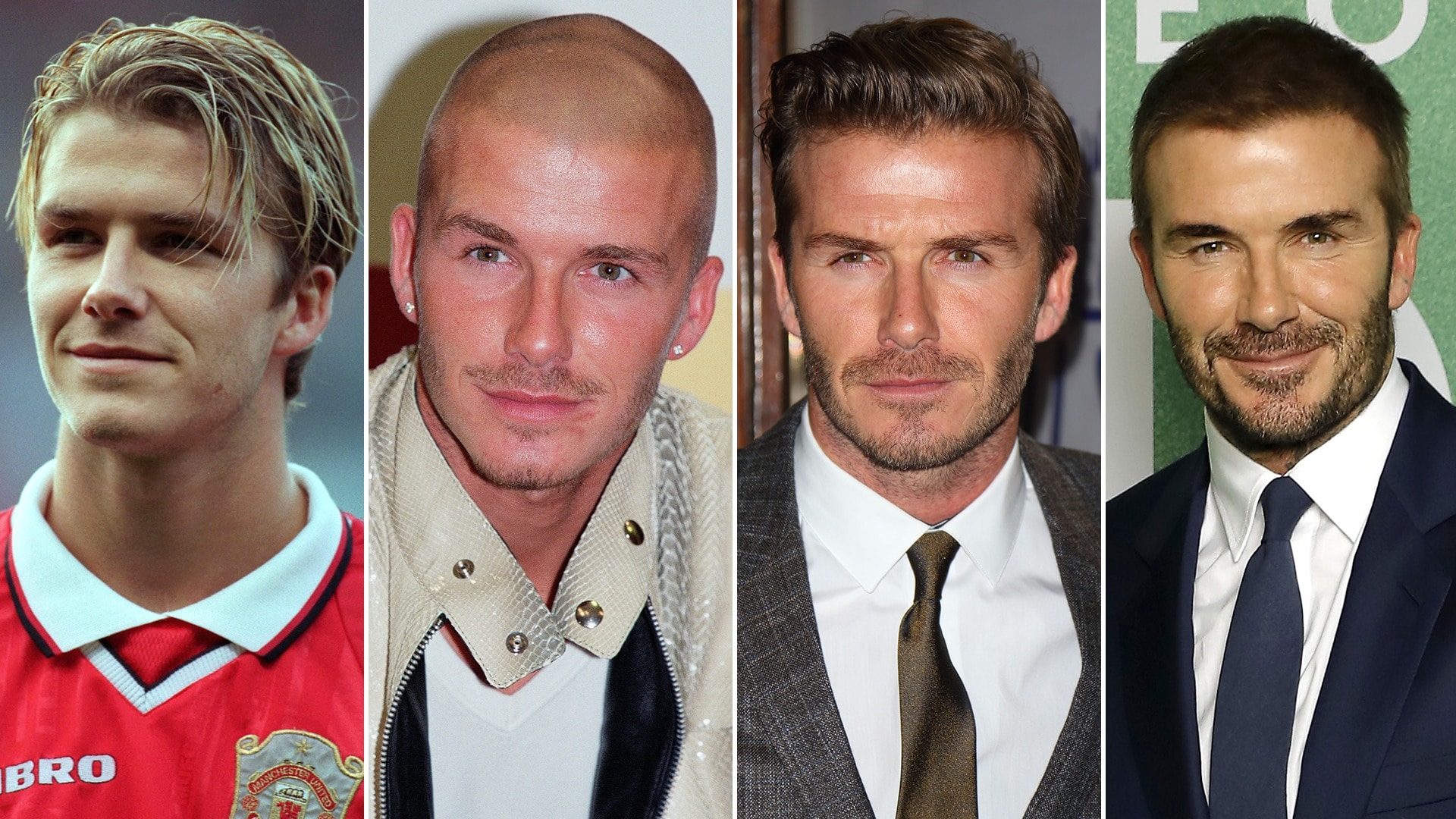 Tổng hợp những kiểu tóc mang tính biểu tượng của David Beckham qua các thời kỳ