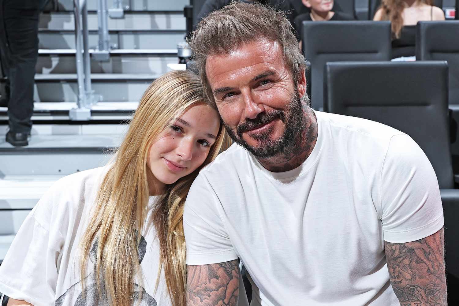 David Beckham và những khoảnh khắc dịu dàng bên con gái Harper