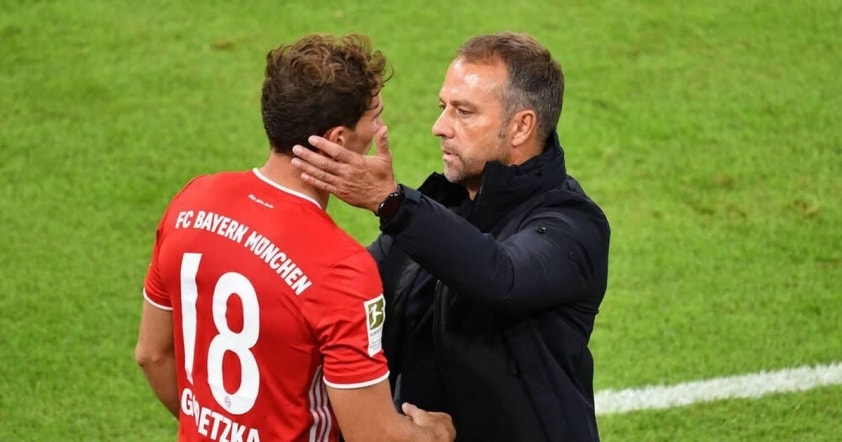 Leon Goretzka mong muốn tái hợp Hansi Flick tại Barcelona