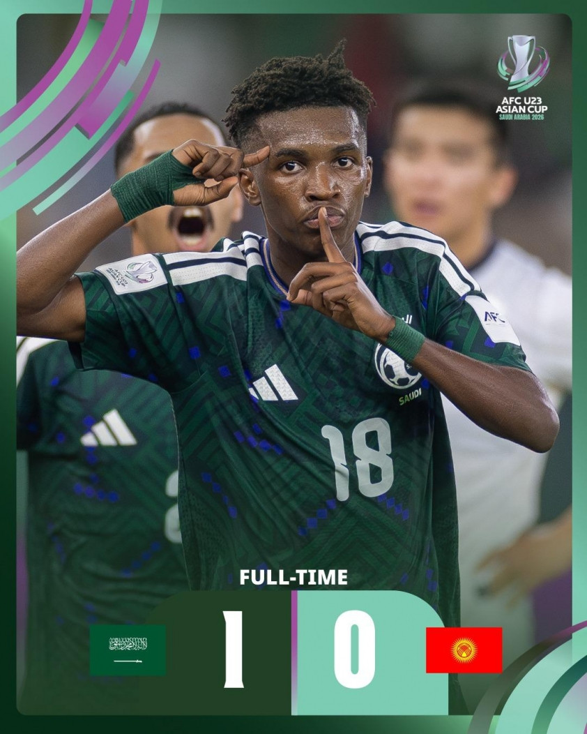 U23 Ả Rập Xê Út giành chiến thắng tối thiểu trước U23 Kyrgyzstan