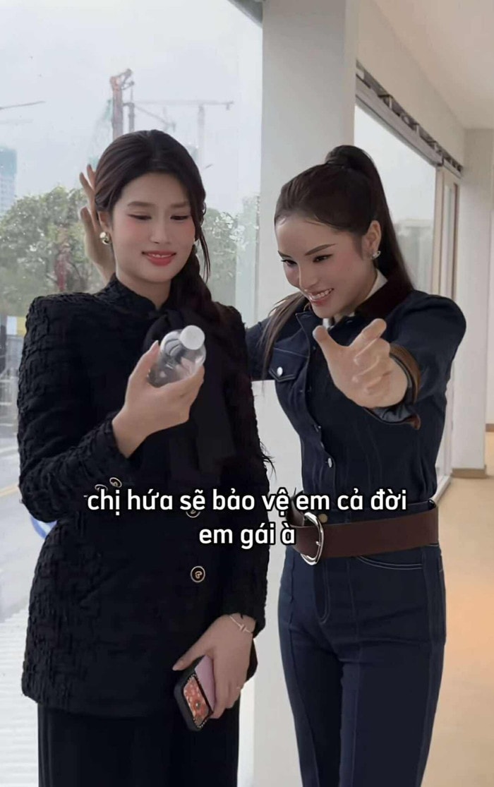 Netizen bày tỏ sự thích thú trước lời hứa của Kỳ Duyên dành cho Thiên Ân.