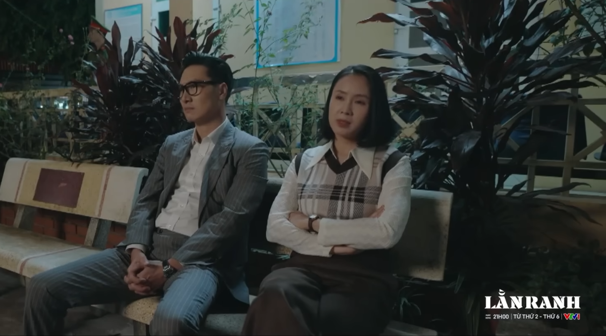 Thiệu đối đầu với Thu tại trụ sở Viện Kiểm sát trong tập 47 Lằn ranh