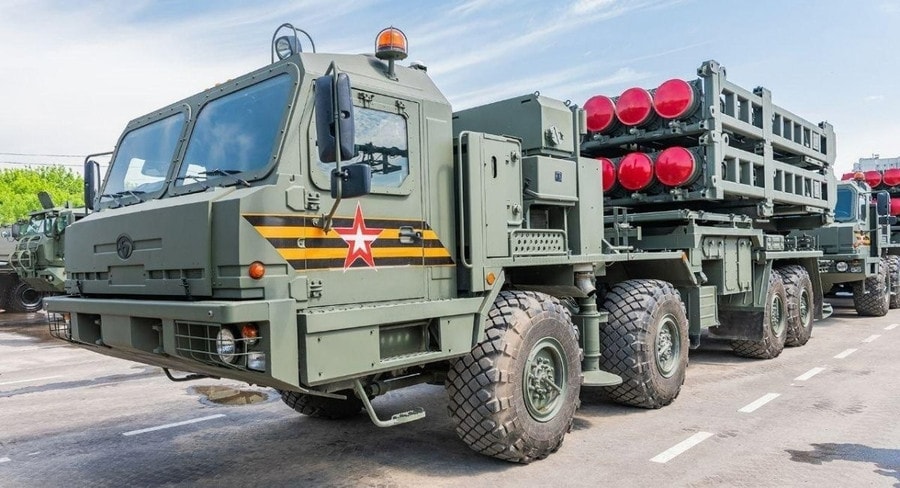 Hệ thống tên lửa phòng không S-350 của Nga.
