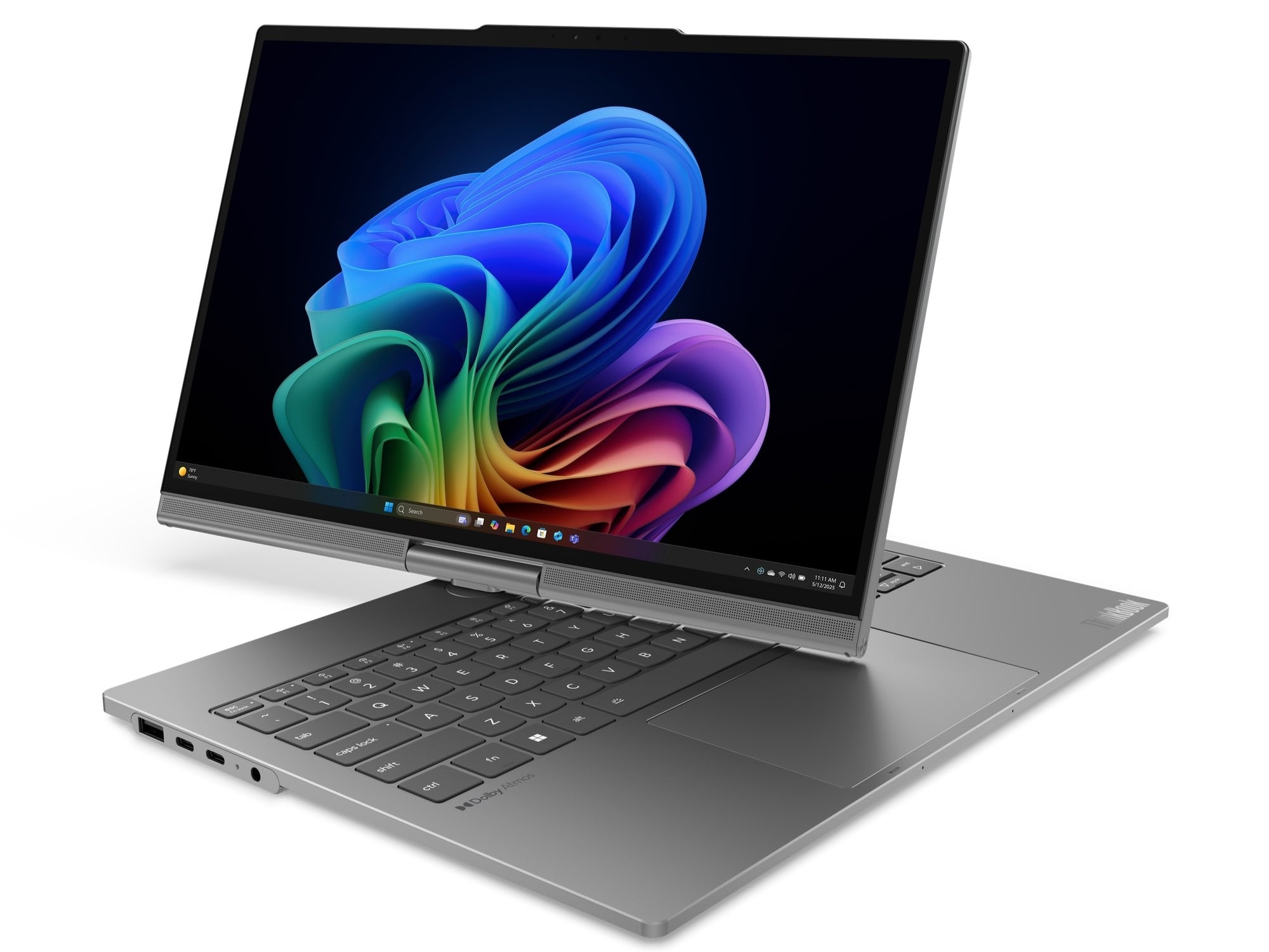 Lenovo ThinkBook Plus Gen 7 Auto Twist has a motorized display hinge. (Image source: Lenovo)