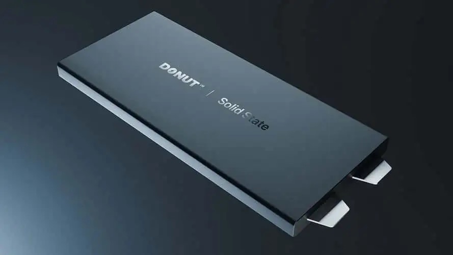 Pin thể rắn của Donut Lab được thiết kế để sản xuất ở quy mô gigawatt-giờ
