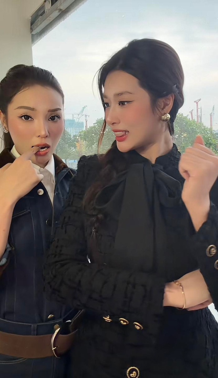 Khoảnh khắc đời thường của Kỳ Duyên và Đoàn Thiên Ân.