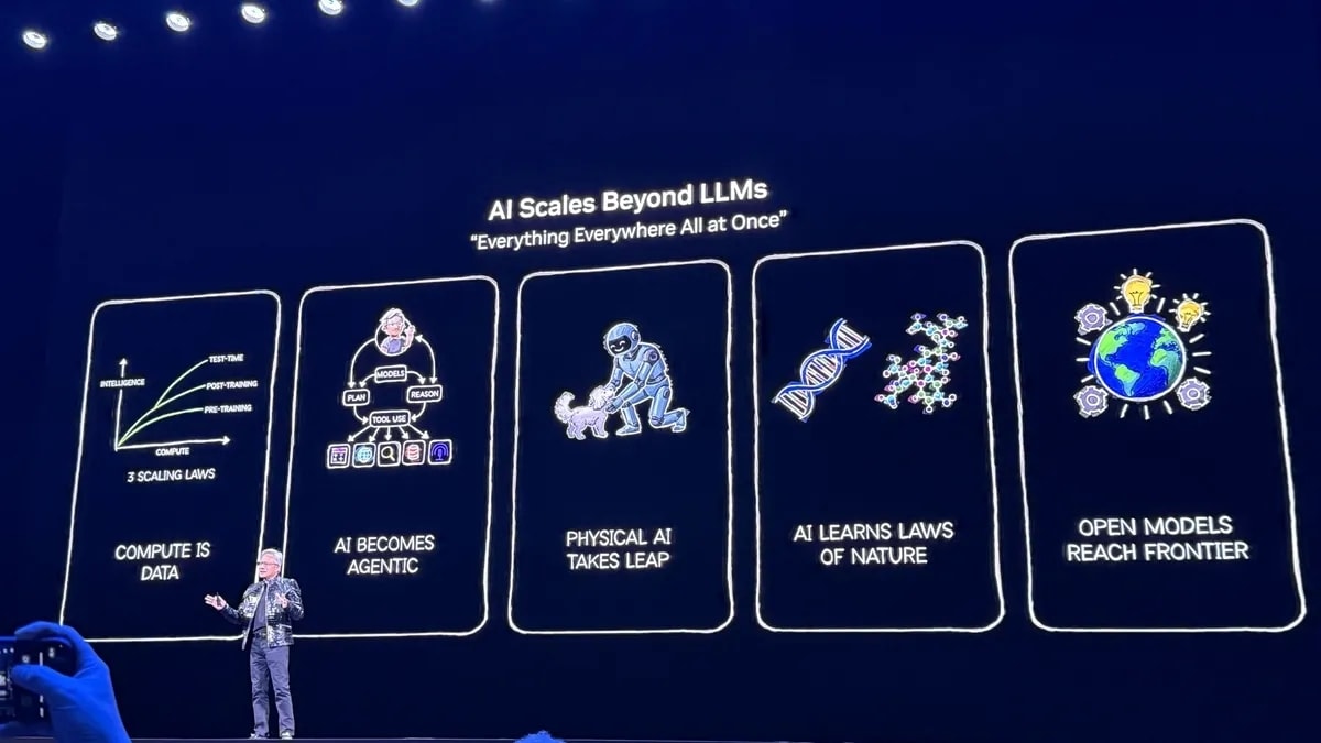 NVIDIA tập trung vào AI thay vì card đồ họa gaming tại CES 2026