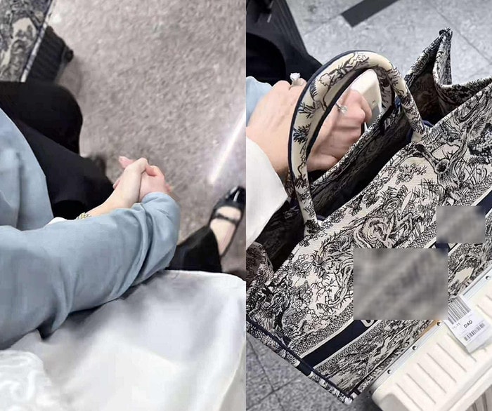 Nàng hậu khoe khoảnh khắc nắm tay chồng tình tứ, khiến nhiều netizen 'lịm tim'.