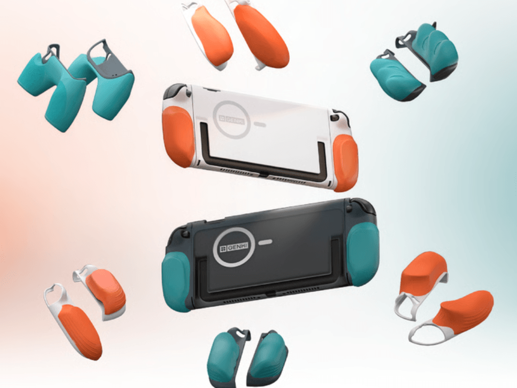 Bản dựng mô phỏng Genki Modular Grips cho Nintendo Switch 2