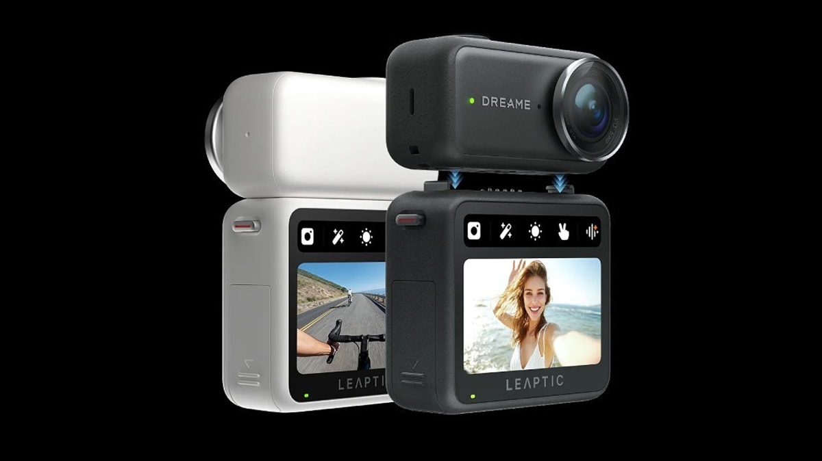Leaptic Cube là mẫu camera hành động đầu tiên của Dreame