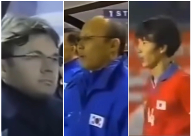 Park Hang-seo và Philippe Troussier xuất hiện trong cùng một trận đấu năm 2000