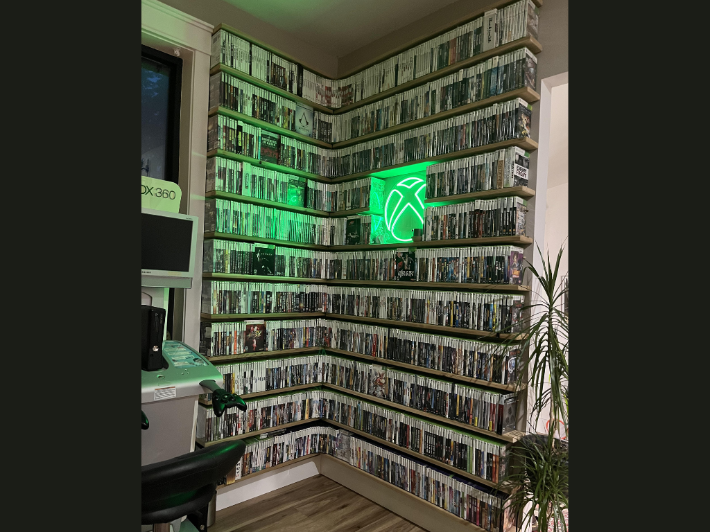 Toàn bộ bộ sưu tập đĩa vật lý Xbox 360 khu vực Bắc Mỹ của người dùng uncleseeth