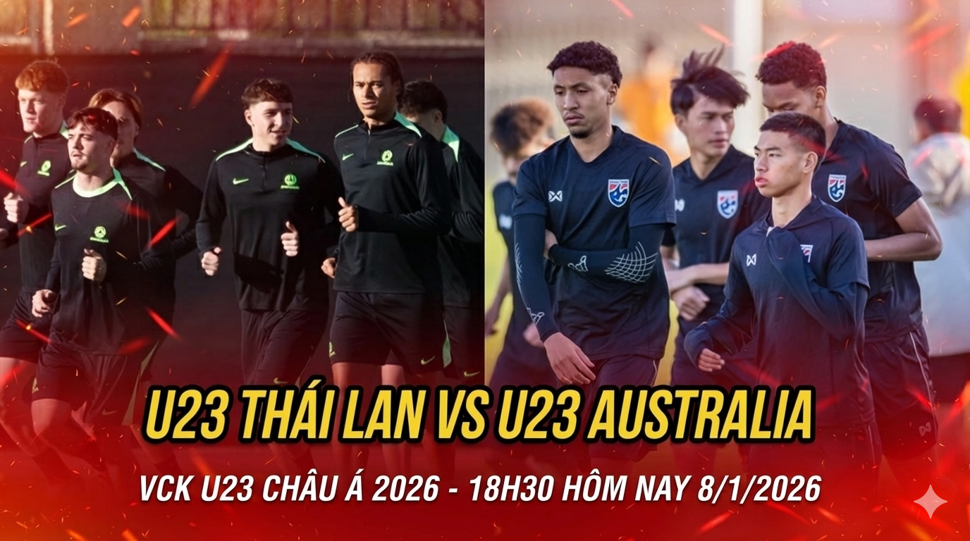 U23 Thái Lan vs U23 Australia