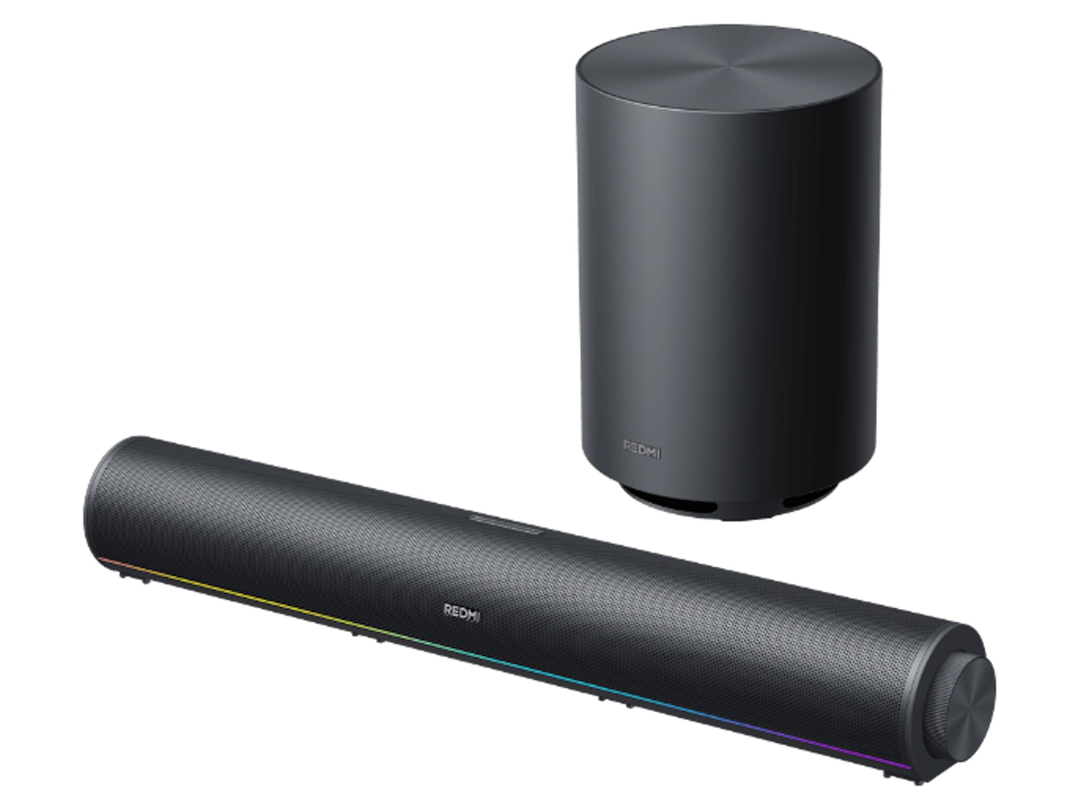 Hệ thống loa để bàn mới của Xiaomi với soundbar và subwoofer không dây.