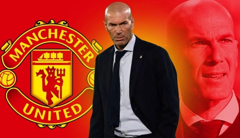 Zinedine Zidane không dẫn dắt Manchester United