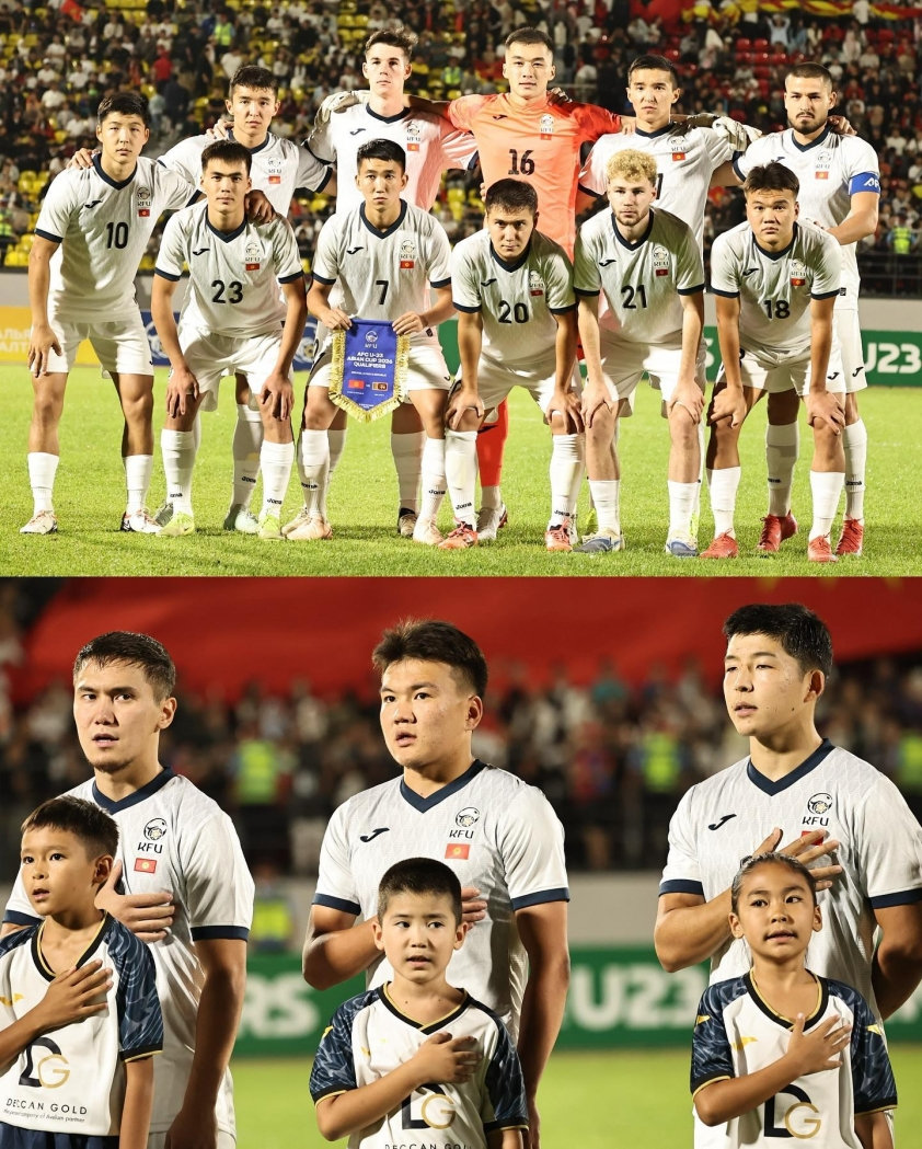 U23 Kyrgyzstan phô diễn sức mạnh tại vòng loại U23 châu Á 2026