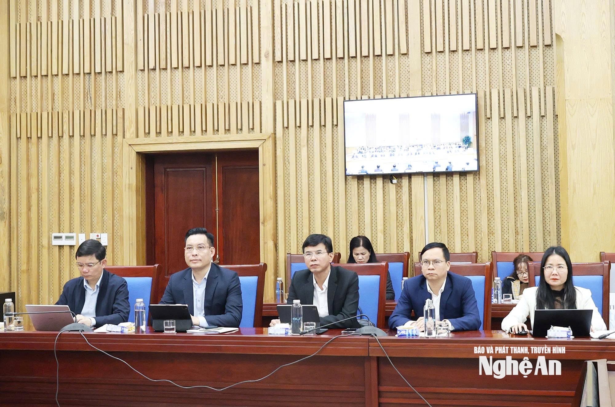 Cacs đại biểu dự hội nghị