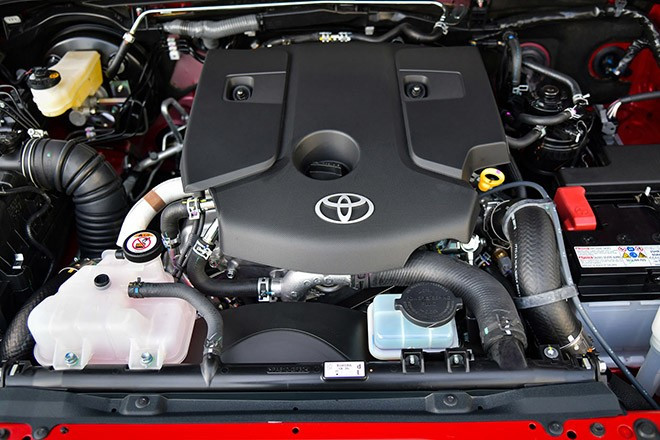 Động cơ Toyota Fortuner 2025