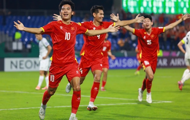 U23 Việt Nam ăn mừng thành tích ấn tượng tại VCK U23 châu Á 2026