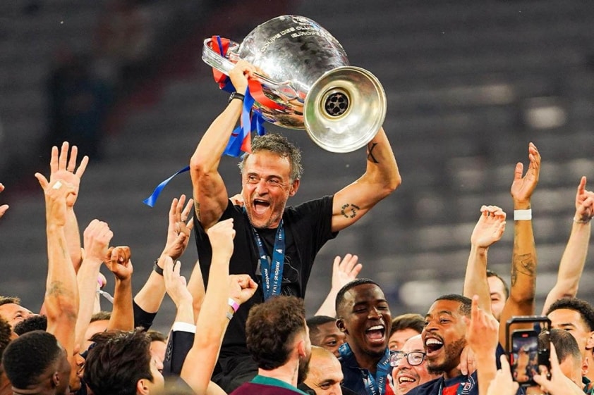 HLV Luis Enrique giúp PSG xác lập bản sắc bóng đá rõ ràng và lên ngôi tại Champions League